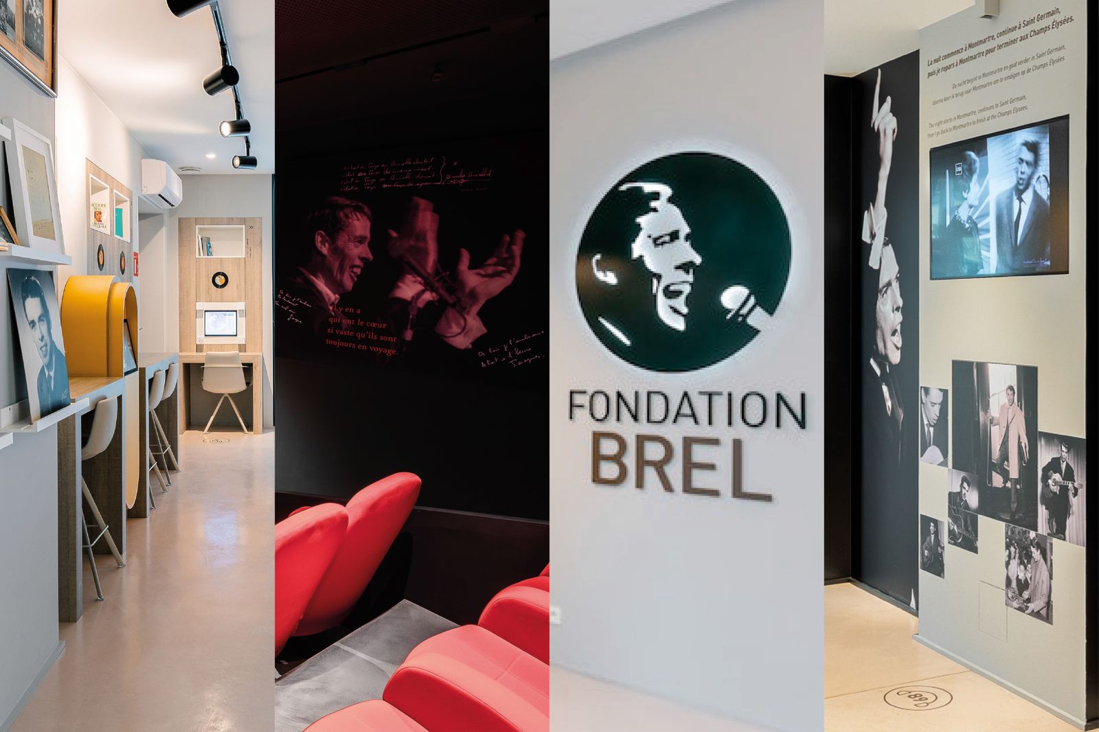 Fondation Brel - Collage du musée
